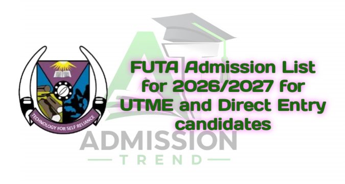 FUTA Admission List