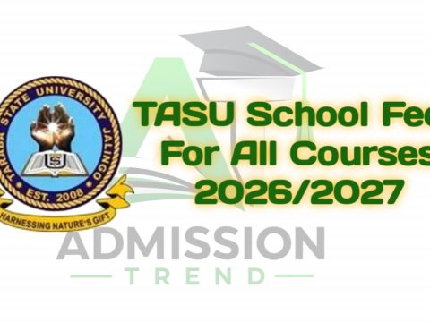 TASU School Fees For All Courses