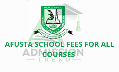 AFUSTA School Fees for All Courses