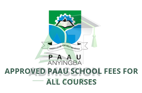 Approved PAAU School Fees for All Courses