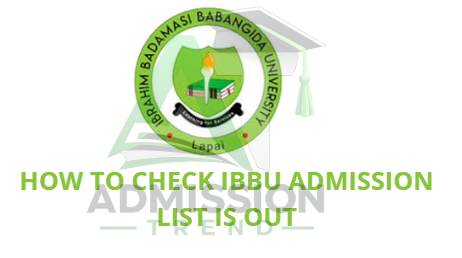How to Check IBBU Admission List