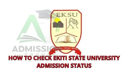 How to Check Ekiti State University Admission Status