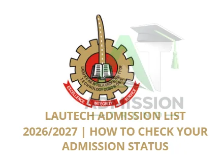 LAUTECH Admission List