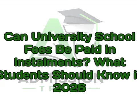 Can University School Fees Be Paid in Instalments?