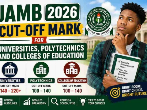 JAMB 2026 Cut-Off Mark for Universities, Polytechnics and Colleges of Education